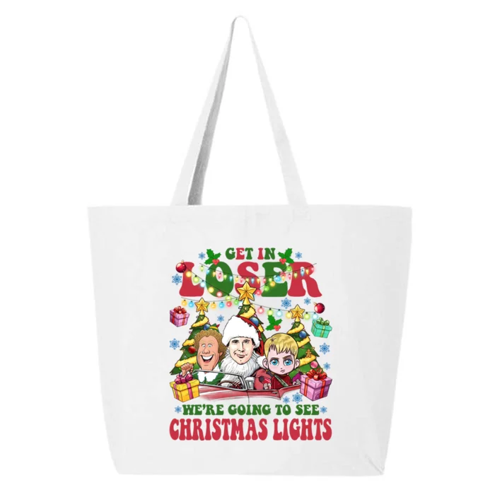 We’Re Going To See Christmas Lights Movie Comedy Friends Xmas Kevin 25L Jumbo Tote