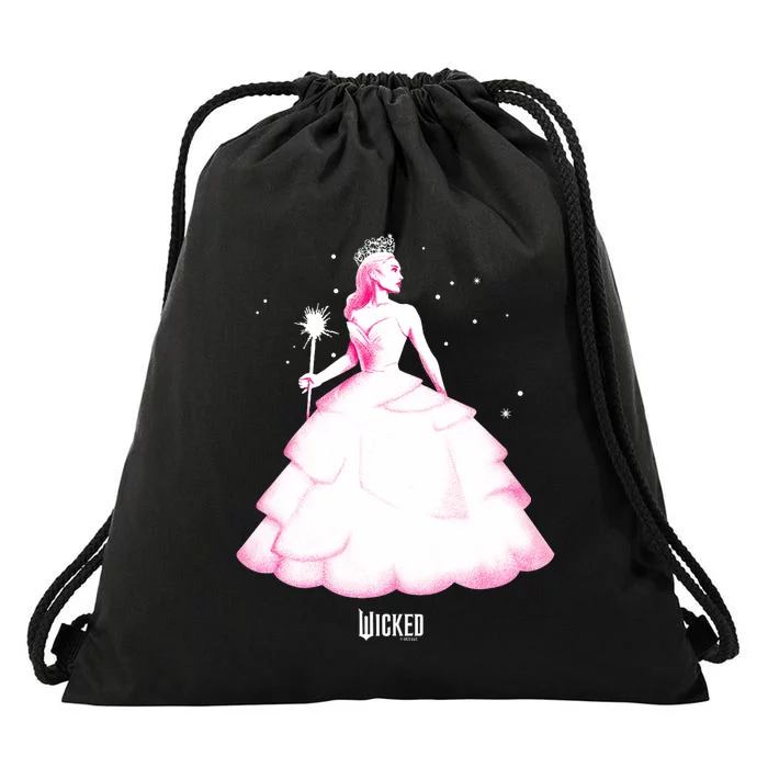 Wicked Glinda Tonal Pose Drawstring Bag