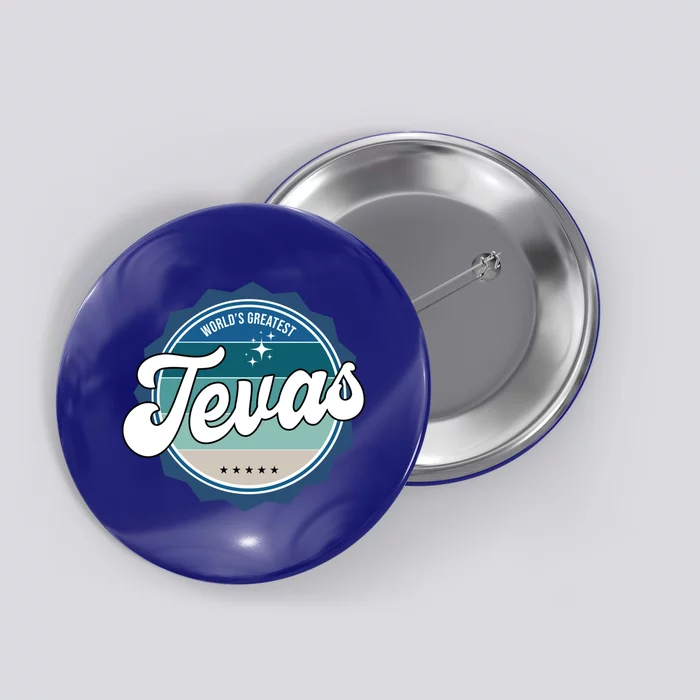 Worlds Greatest Tevas Lithuanian Dad Gift Button