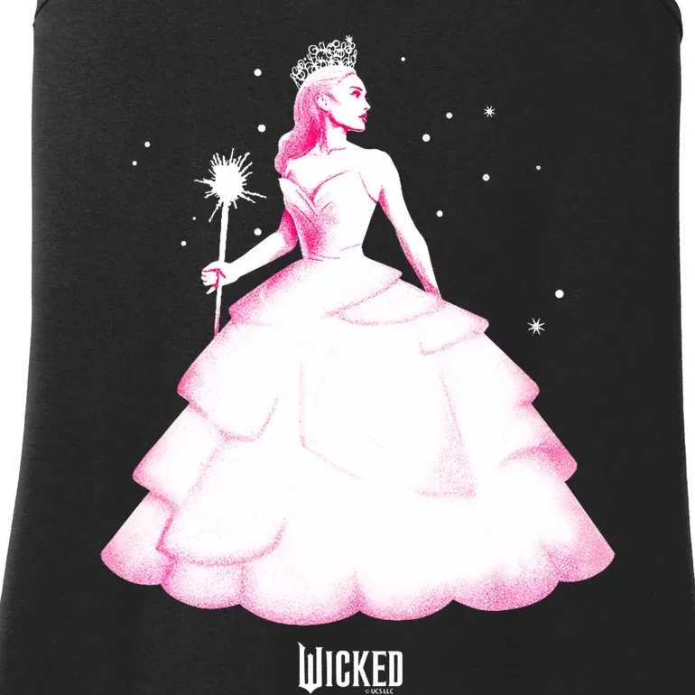 Wicked Glinda Tonal Pose Ladies Essential Tank