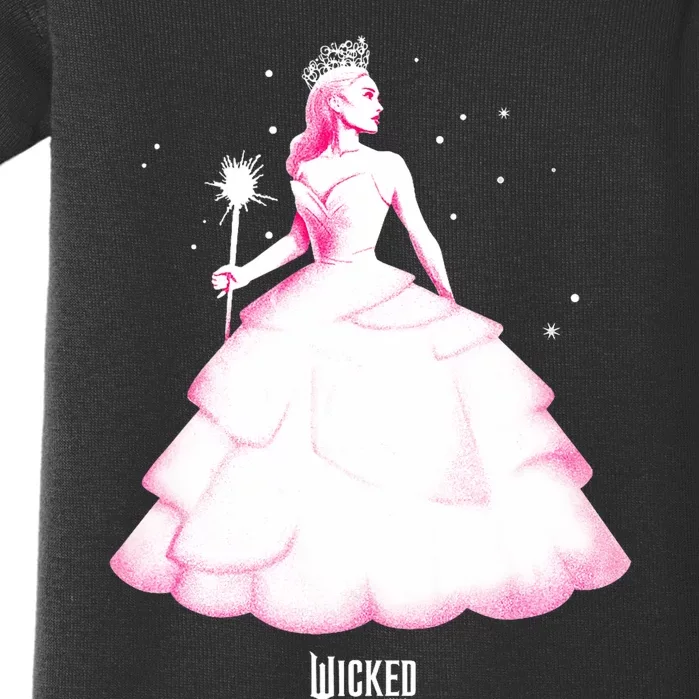 Wicked Glinda Tonal Pose Baby Bodysuit