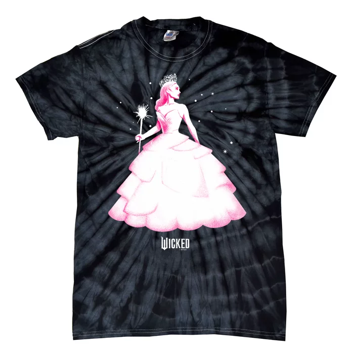 Wicked Glinda Tonal Pose Tie-Dye T-Shirt