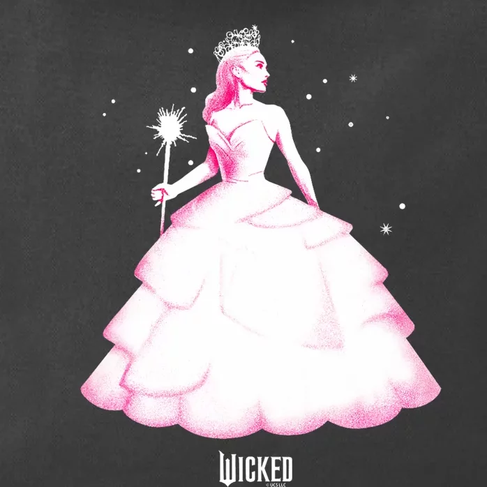 Wicked Glinda Tonal Pose Zip Tote Bag