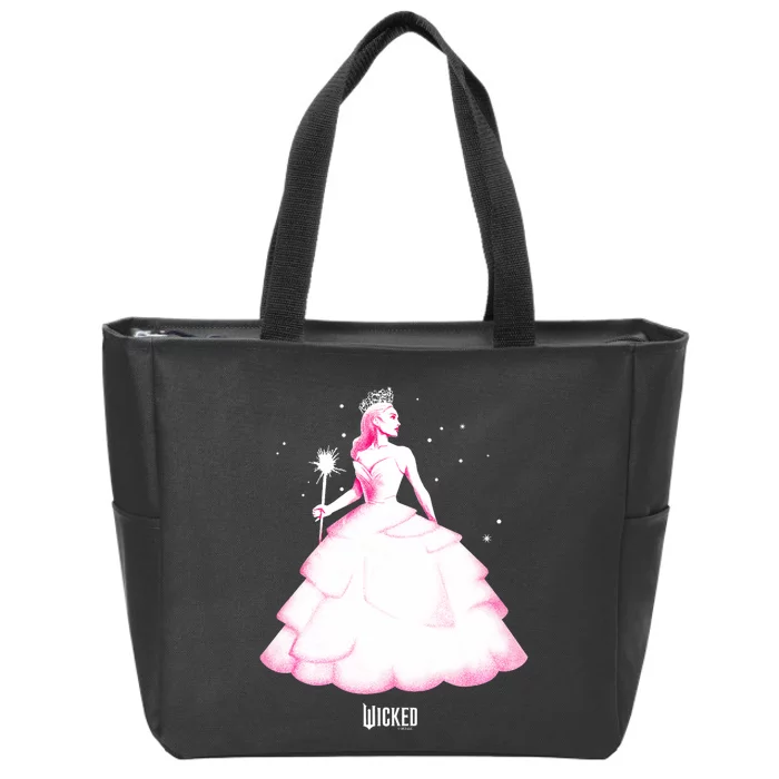 Wicked Glinda Tonal Pose Zip Tote Bag