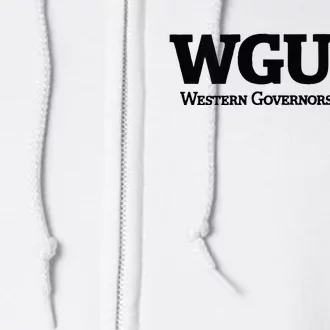 Western Governors University (WGU) Full Zip Hoodie