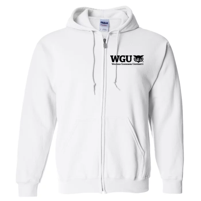 Western Governors University (WGU) Full Zip Hoodie