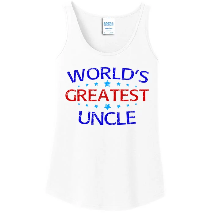 World's Greatest Uncle Ladies Essential Tank