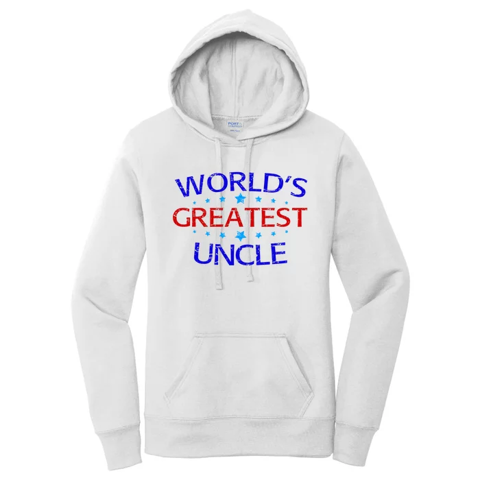 World's Greatest Uncle Women's Pullover Hoodie