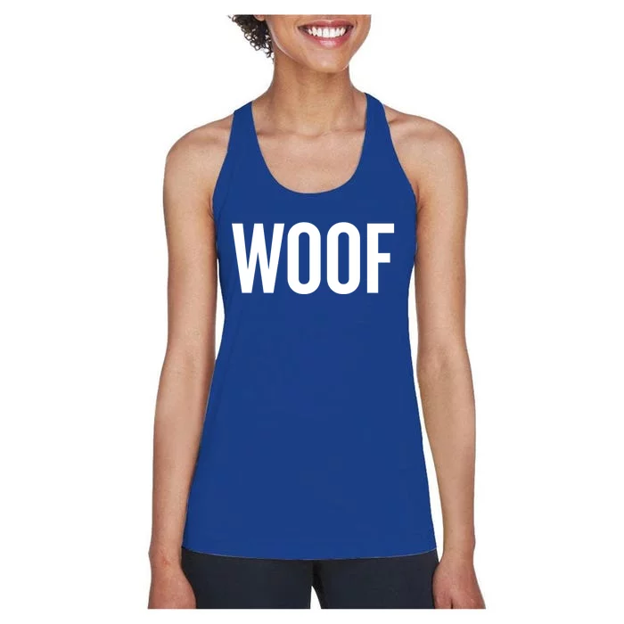 Woof Gift Women's Racerback Tank