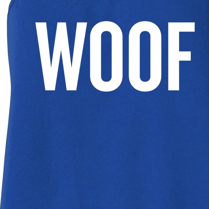 Woof Gift Women's Racerback Tank