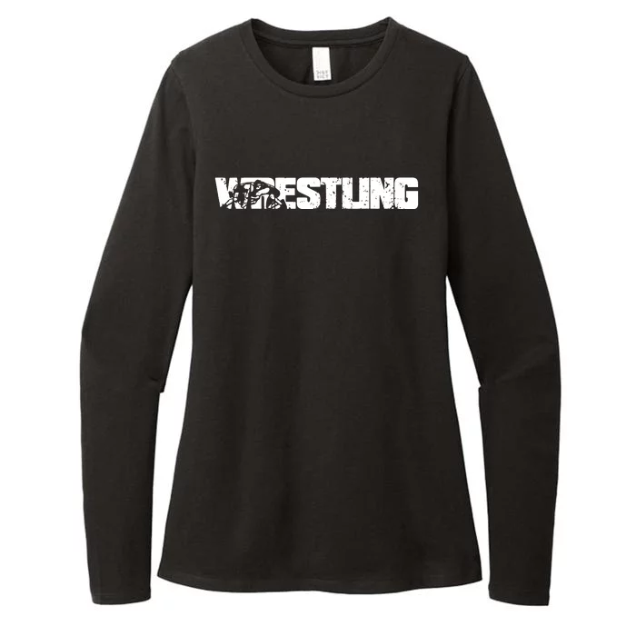 Wrestling Gift Womens CVC Long Sleeve Shirt