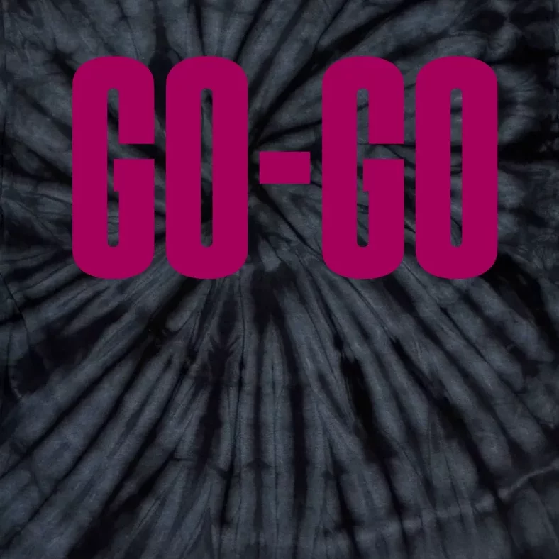 Wham Gogo With Pink Text Tie-Dye T-Shirt