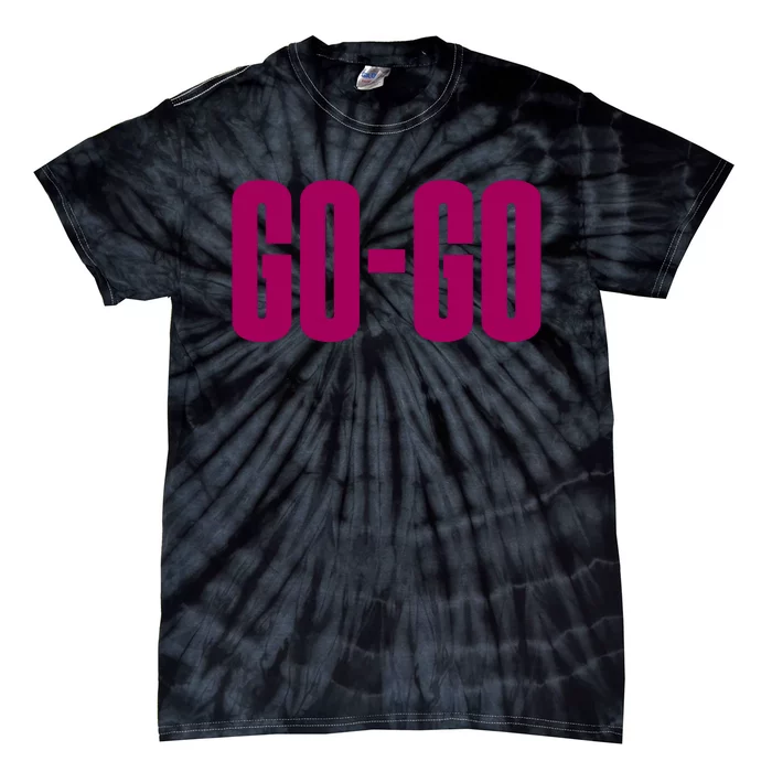 Wham Gogo With Pink Text Tie-Dye T-Shirt