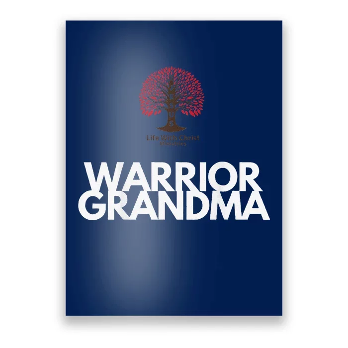 Warrior Grandma Poster