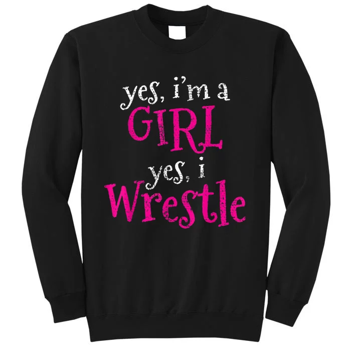 Wrestler Girl Wrestling Vintage Sweatshirt