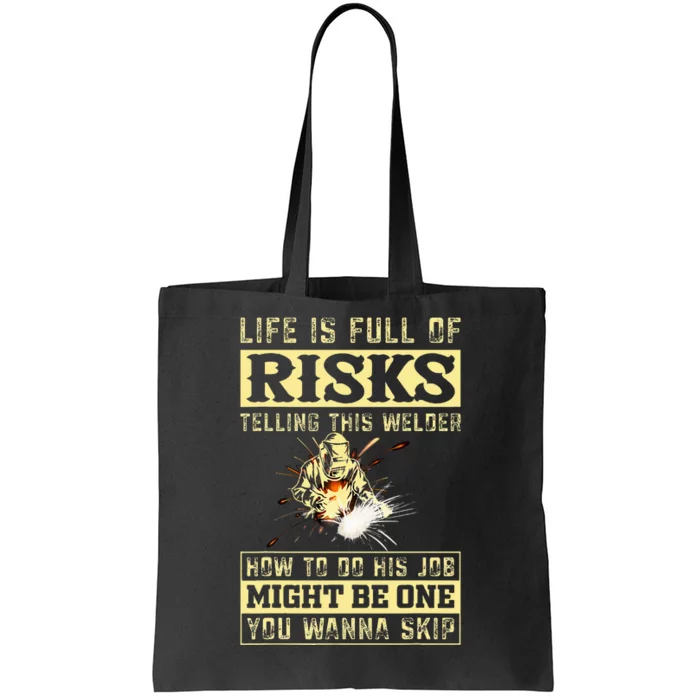 Welding Gear Welder Tote Bag