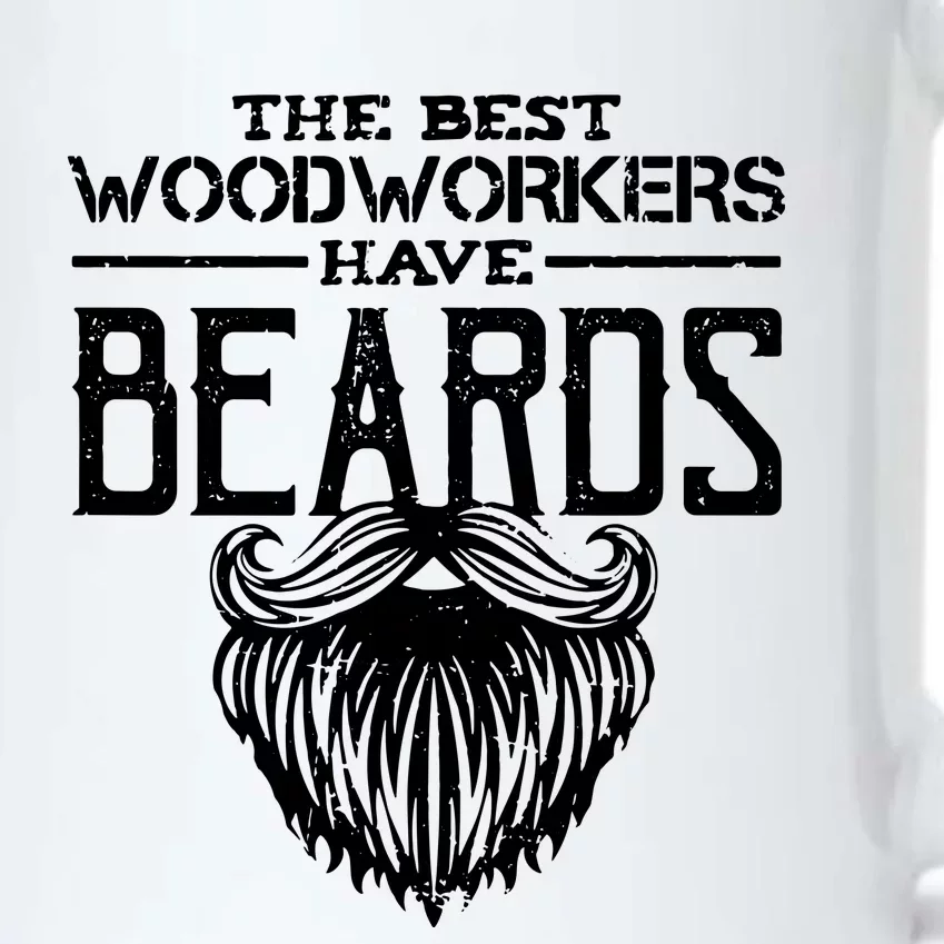 Woodworking Gift Woodworker Carpentry Beard Black Color Changing Mug