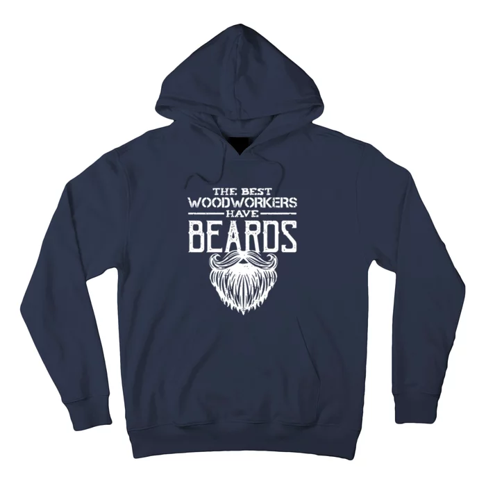 Woodworking Gift Woodworker Carpentry Beard Hoodie