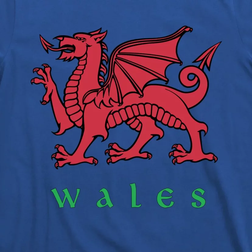 Wales Gift Welsh Red Dragon Cymru T-Shirt