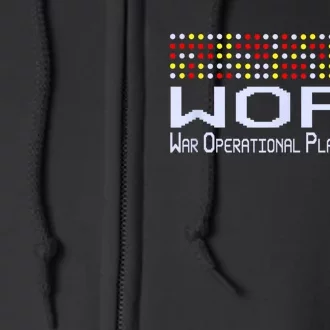 War Games Wopr Joshua Classic 1980s Funny Graphic Full Zip Hoodie