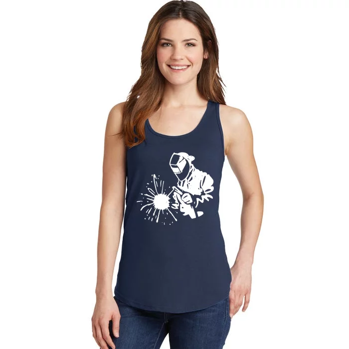 Welder Graduation Ladies Essential Tank