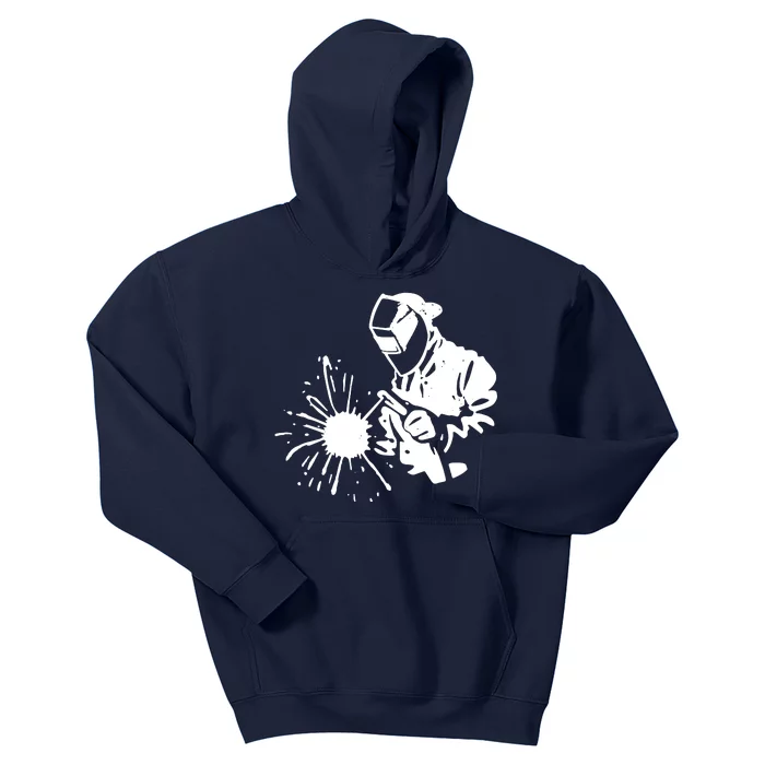 Welder Graduation Kids Hoodie