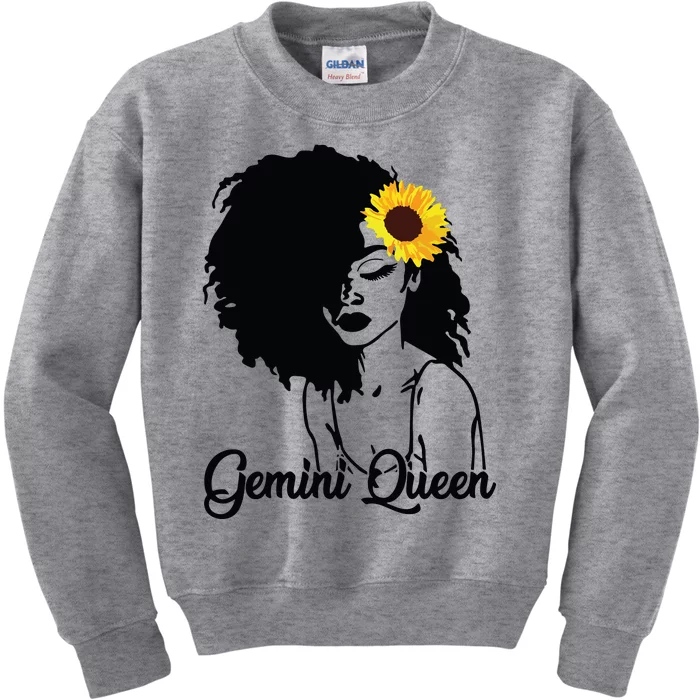 Womens Gemini Zodiac Sign Astrology T May June Birthday Kids Sweatshirt