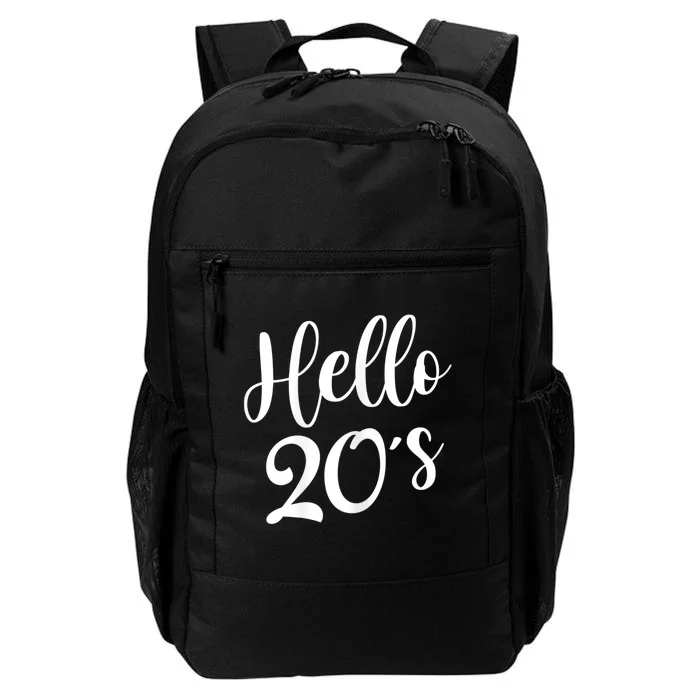 Wo Hello 20's Wo 20 Year Old 20th Birthday Gift Bday Squad Daily Commute Backpack