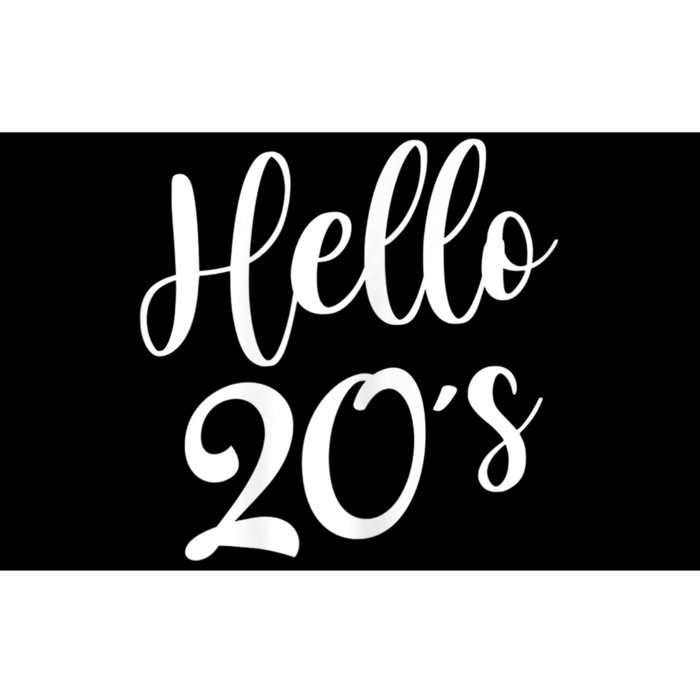 Wo Hello 20's Wo 20 Year Old 20th Birthday Gift Bday Squad Bumper Sticker