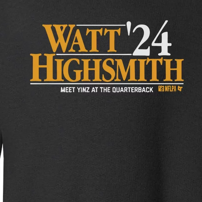 Watt Highsmith ’24 Toddler Sweatshirt