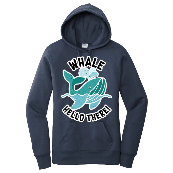 Whale Hello There Women's Pullover Hoodie