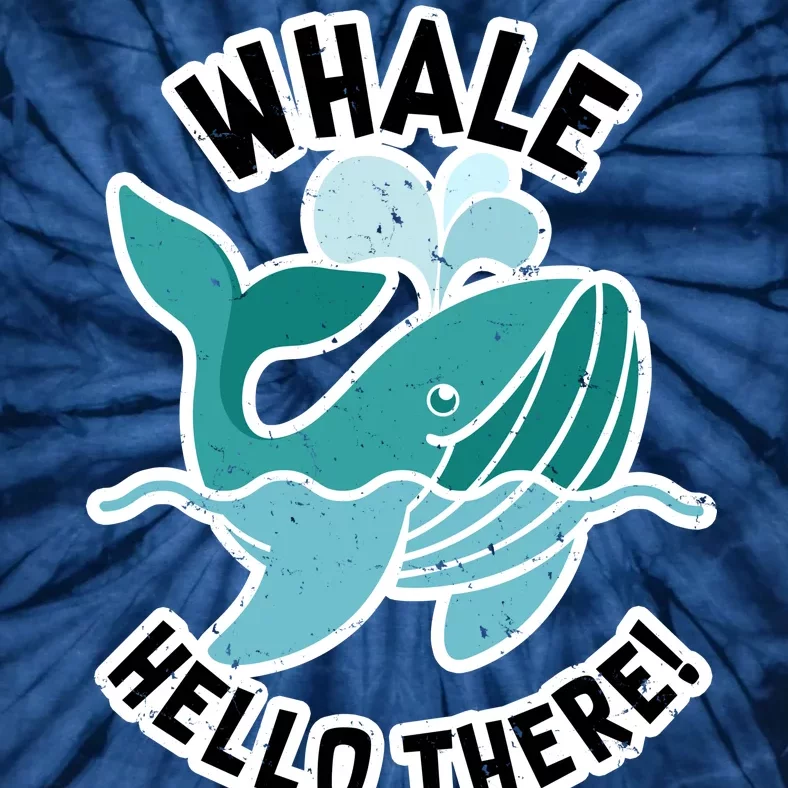 Whale Hello There Tie-Dye T-Shirt