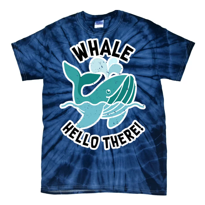 Whale Hello There Tie-Dye T-Shirt