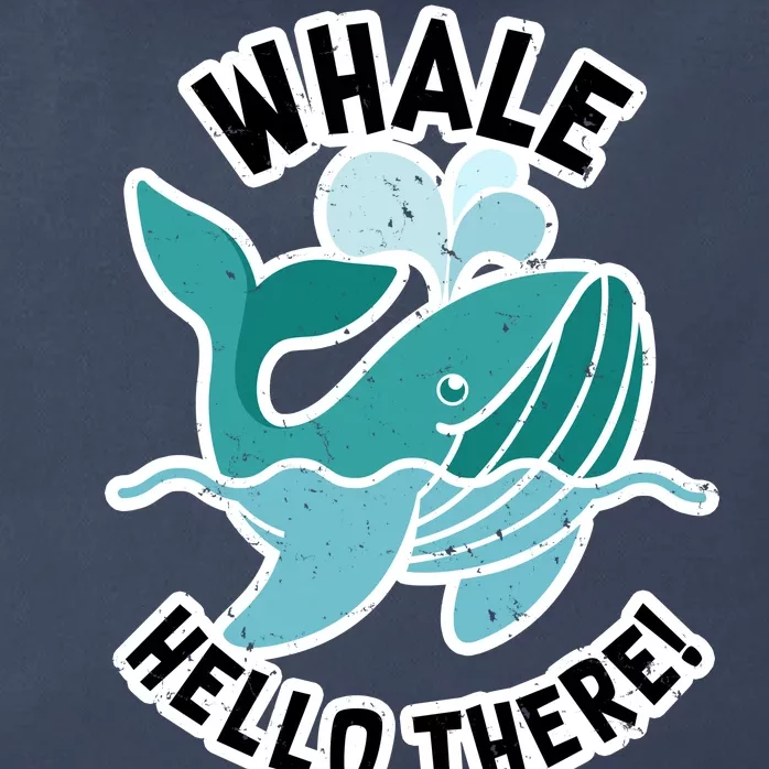 Whale Hello There Zip Tote Bag