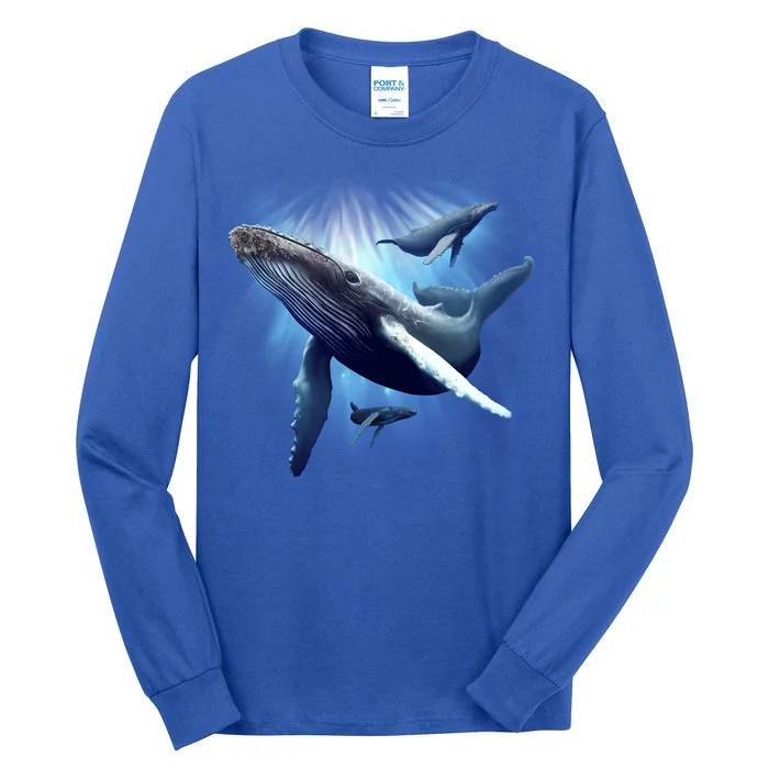 Whales Tall Long Sleeve T-Shirt