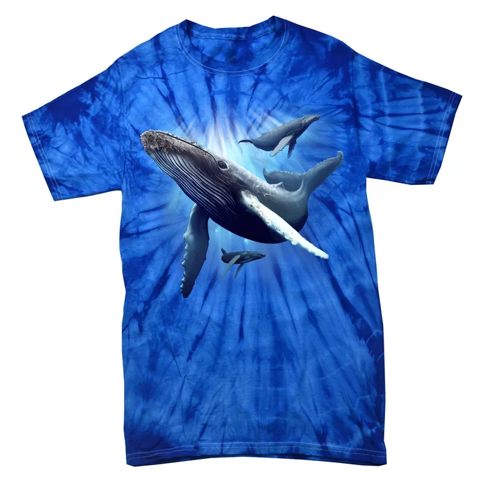 Whales Tie-Dye T-Shirt