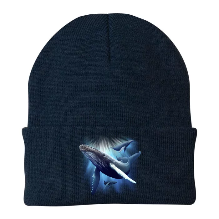 Whales Knit Cap Winter Beanie