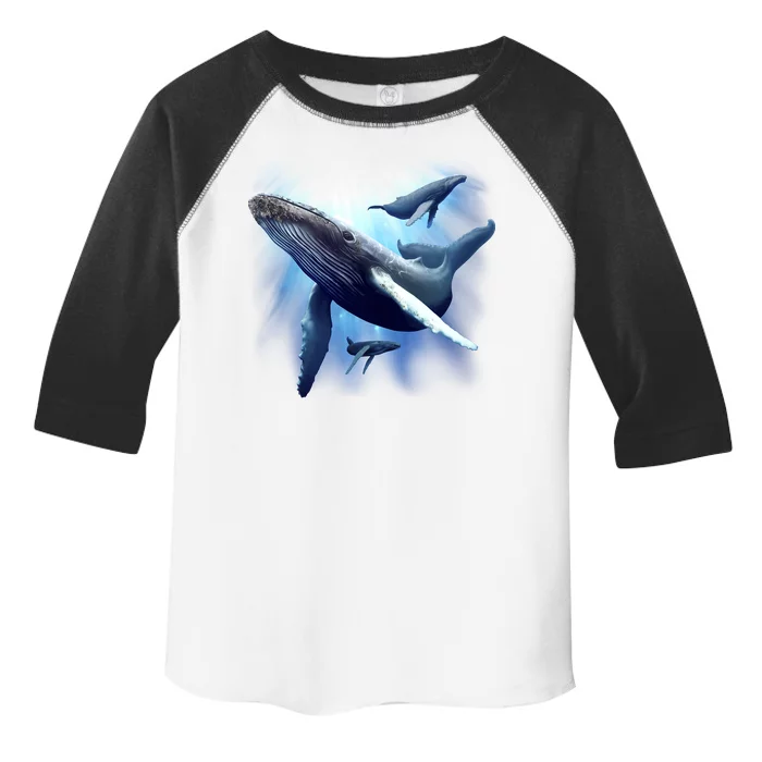 Whales Toddler Fine Jersey T-Shirt