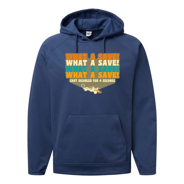 What A Save Rocket Soccer Performance Fleece Hoodie