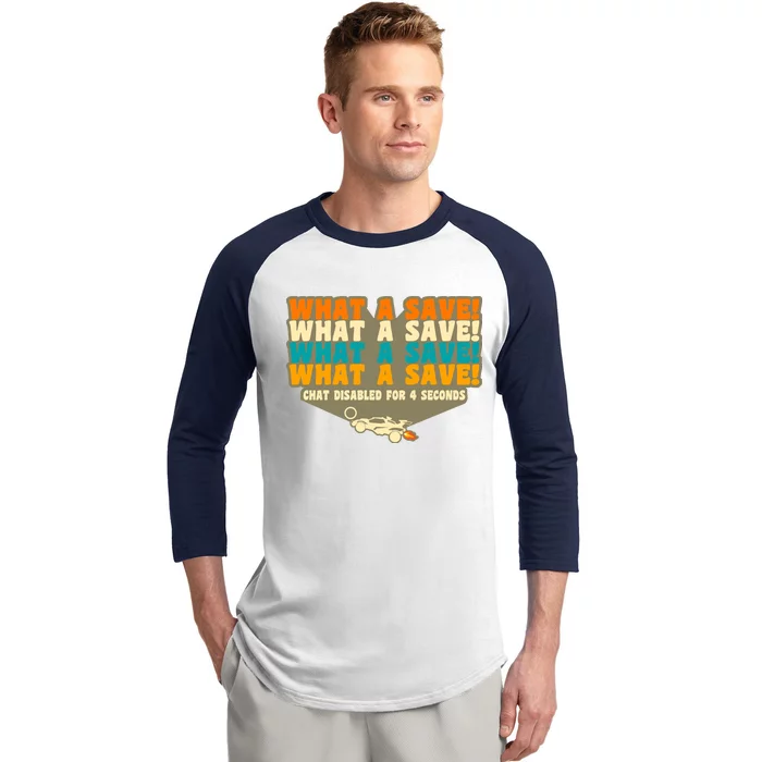 What A Save Rocket Soccer Baseball Sleeve Shirt