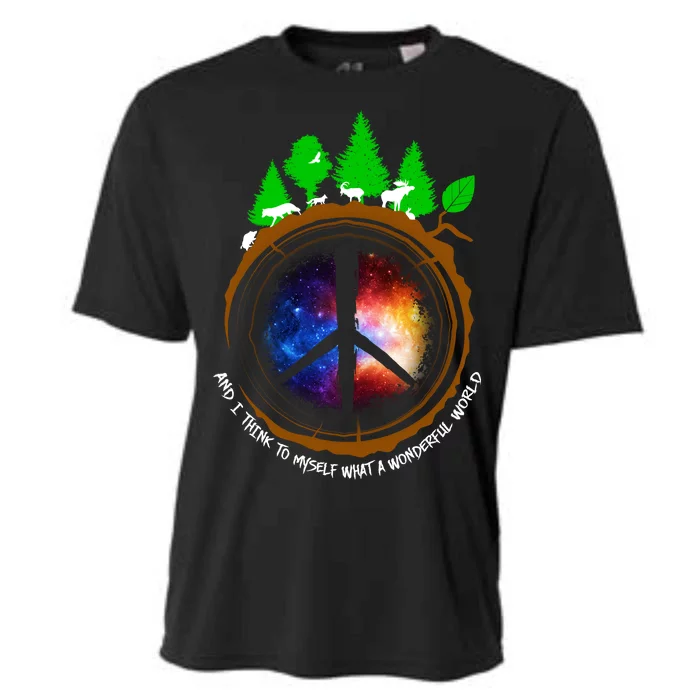 What A Wonderful World Cooling Performance Crew T-Shirt