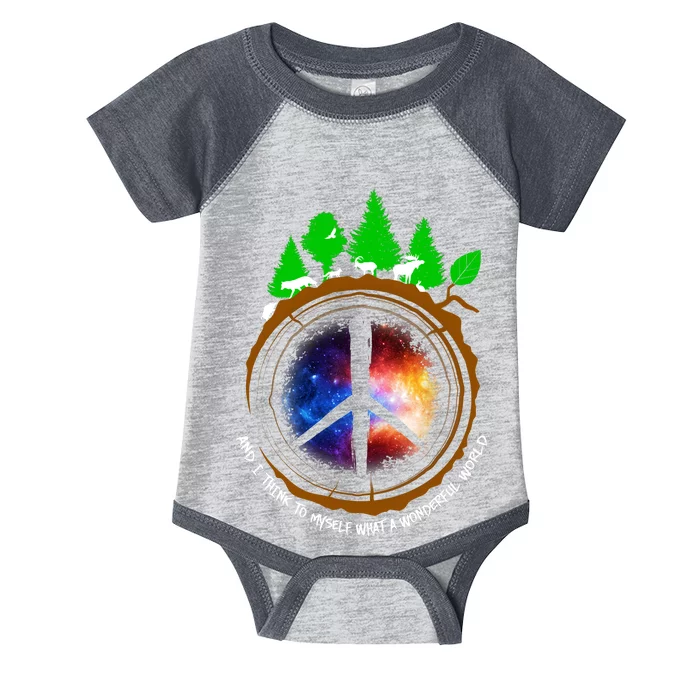 What A Wonderful World Infant Baby Jersey Bodysuit