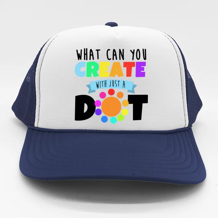 What Can You Create With Dots Trucker Hat