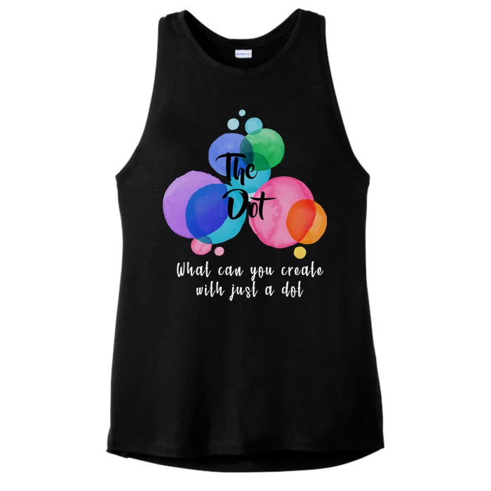 What Can You Create With Just A Dot Ladies Tri-Blend Wicking Tank