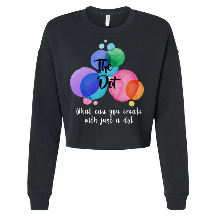 What Can You Create With Just A Dot Cropped Pullover Crew