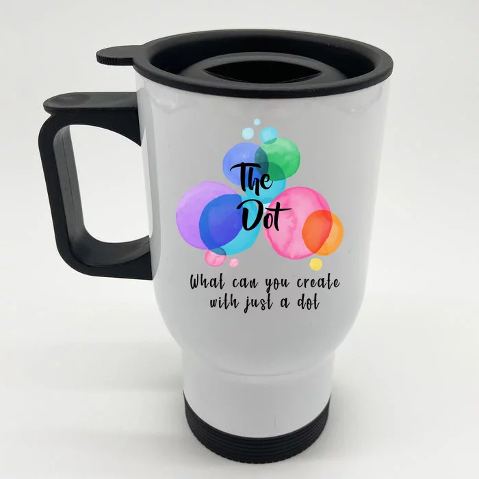 What Can You Create With Just A Dot Front & Back Stainless Steel Travel Mug