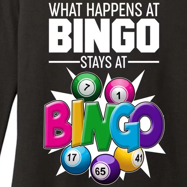 What Happens At Bingo Stays At Bingo Womens CVC Long Sleeve Shirt