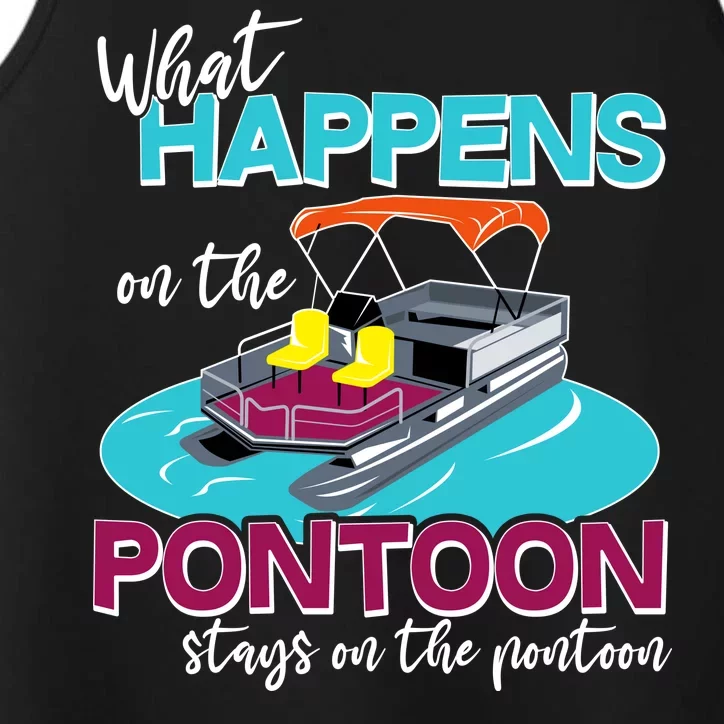 What Happens On The Pontoon Stays On The Pontoon Performance Tank