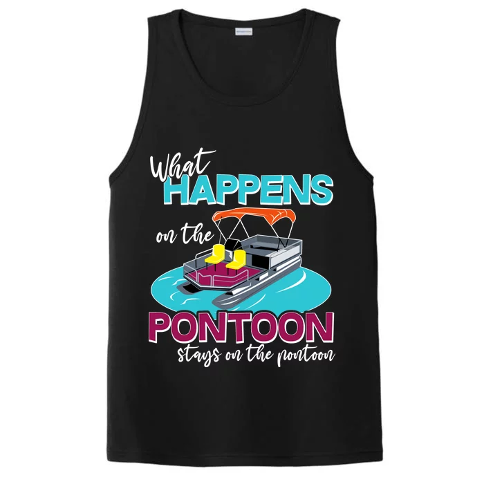 What Happens On The Pontoon Stays On The Pontoon Performance Tank