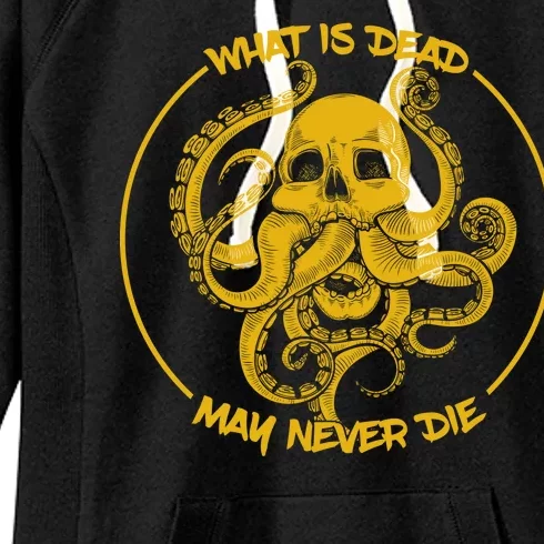 What Is Dead May Never Die Women's Fleece Hoodie